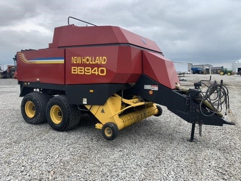 Download PDF For New Holland BB940S Big Rectangular Baler Rotor Cutter Parts Catalog Manual S/N(XXX237999) - (7/99-6/01)