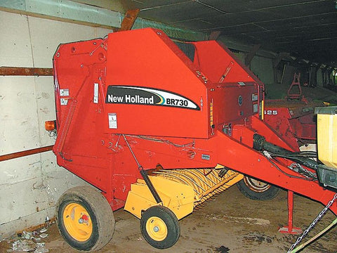 Download PDF For New Holland BR 730 Round Baler Parts Catalog Manual (7/03-7/05)