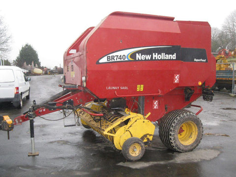 Download PDF For New Holland BR 740 Round Baler Parts Catalog Manual (10/03-7/05)