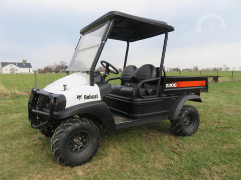 Bobcat 2200 Utility Vehicle Operation & Maintenance Manual 6903128
