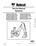Bobcat 607, 709, 709FDS, 725S, 730S, 811, 835S, 8709 , 905B, 907, 909, 911, 911B, 913, 914B, 923S, 923SA, 937S Backhoe Service Repair Manual 6900622 - Manual labs
