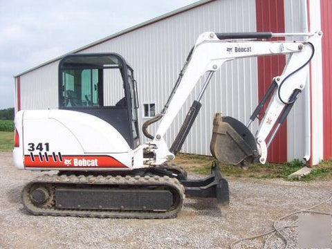 Bobcat Compact Excavator 337, 341 Operation & Maintenance Manual S/N 234611164, 234711198 & Above 6903162 enUS PDF Download - Manual labs