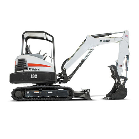 Bobcat Compact Excavator E32 Operation & Maintenance Manual S/N AC2N15000, B3CS11001 & Above 6990440 enGB PDF Download - Manual labs