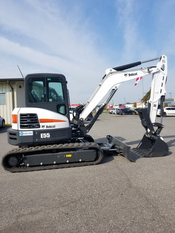 Bobcat Compact Excavator E55 Operation & Maintenance Manual S/N B3NT11001 & Above 7300149 enGB PDF Download - Manual labs