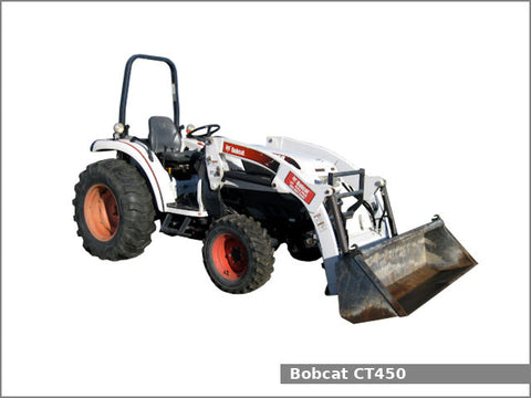 Bobcat Compact Tractor CT450 Operation & Maintenance Manual S/N ABHM11001, S/N AKBP11001 & Above 6987087 en US PDF Download - Manual labs