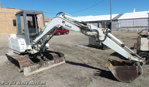 Bobcat Hydraulic Excavator 116 Operator's Manual S/N 12001 & Above 6570790 enUS PDF Download - Manual labs