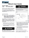 Bobcat Winch User Guide Manual 6990128 enUS Download PDF - Manual labs