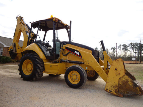 CATERPILLAR 416E BACKHOE LOADER SERVICE REPAIR MANUAL SHA00001-UPManual labs