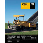 CATERPILLAR AP-755 ASPHALT PAVER SERVICE REPAIR MANUAL B3T - Manual labs