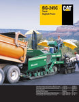 CATERPILLAR BG-245C ASPHALT PAVER SERVICE REPAIR MANUAL 4XN - Manual labs