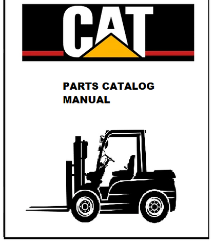 CAT Caterpillar V40E, V50E Forklift Parts Catalog Manual PDF Download - Manual labs