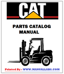 Download PDF For DP40N Caterpillar Forklift Parts Catalog Manual