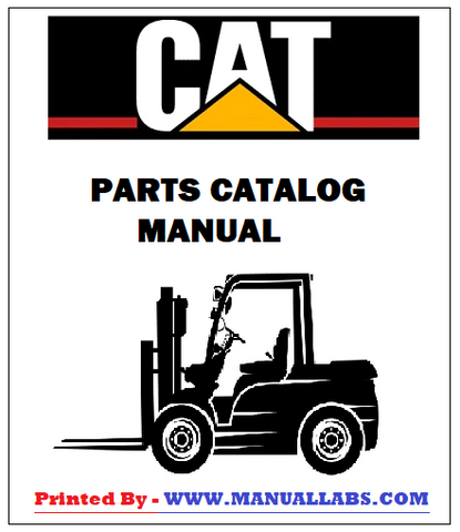Download PDF For WR36M Caterpillar Forklift Parts Catalog Manual