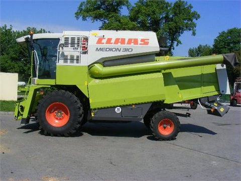 CLAAS MEDION 340, 310 Hydraulic and Electric System Technical Service Manual - Manual labs