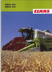 CLAAS MEGA 360-350 Hydraulic & Electric System Technical Service Manual - Manual labs