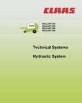 CLAAS ROLLANT 240, 250, 254, 255 Hydraulic and Electric System Technical Service Manual - Manual labs