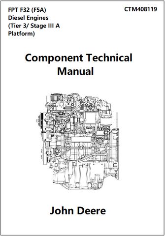 Download PDF For John Deere FPT F32 Diesel Engine Component Technical Manual CTM408119