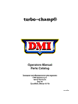 Case IH 1-A DMI Turb-Champ OM & PC Operator's Manual 00100330 - Manual labs