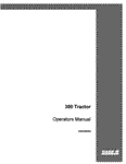 Case IH 300 Farmall -Gas Tractor Operator`s Manual 1004380R4 - Manual labs