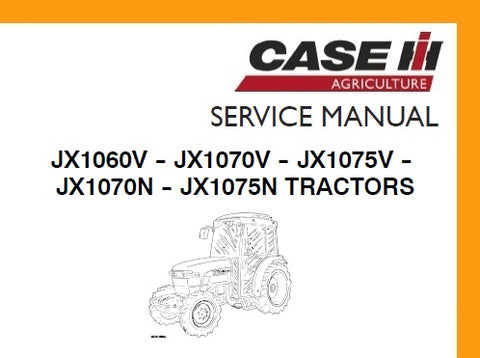 Case IH JX1060V, JX1070V, JX1075V, JX1070N, JX1075N Tractor Service Repair Manual - Manual labs