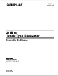 Caterpillar Cat 311D RR Track Type Excavator Parts Catalog Manual AKW1-UP - Manual labs