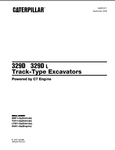 Caterpillar Cat 329D, 329D L Track Type Excavator Parts Catalog Manual BBF, TAY, LFW - Manual labs