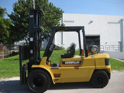 CAT Caterpillar GP50 Forklift Operation & Maintenance Service Manuals PDF Download - Manual labs