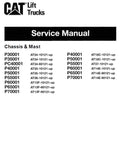 Caterpillar P30001, P70001, PC40001 Forklift Service Repair ManualManual labs