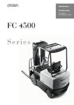 Crown Forklift FC 4500 Series AC Traction Service Repair Manual - Manual labs