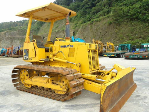 Download PDF For D21PG-7A Komatsu Bulldozer Parts Catalog Manual S/N 75001-78603