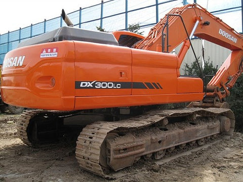 Daewoo Doosan DX300LC Hydraulic Excavator Workshop Service Repair Manual SN: From 5001 - Manual labs