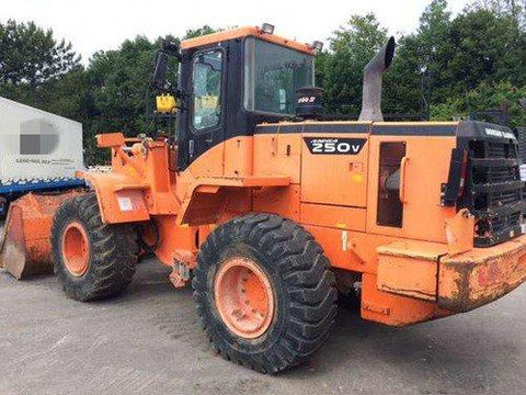 Daewoo Doosan Mega 250-V Wheel Loader Workshop Service Repair Manual SN: 1001 To 2000 - Manual labs