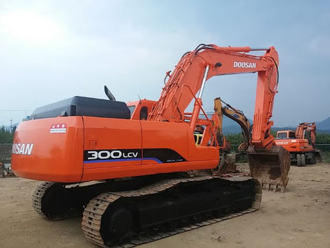 Daewoo Doosan Solar 300LC-V Excavator Workshop Service Repair Manual SN: From 1001 - Manual labs