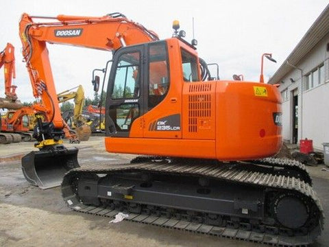 Deawoo Doosan DX235LCR Track Excavator Workshop Service Repair Manual SN: From 5001 - Manual labs