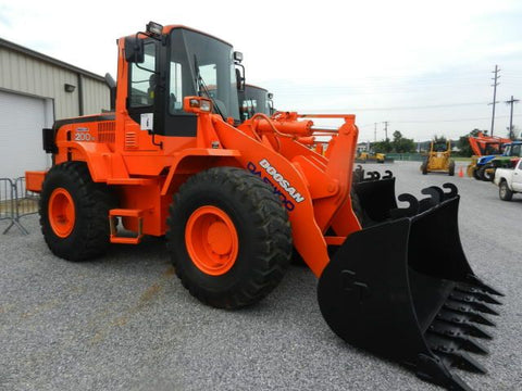 Deawoo Doosan MEGA 200 Wheel Loader Workshop Service Repair Manual - Manual labs