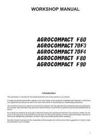 F60, 70F3, 70F4, F80, F90 Deutz Tractor Fahr Agrocompact Workshop Service Repair Manual PDF Download - Manual labs