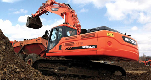 Doosan DX350LC Excavator Workshop Service Repair Manual SN: From 5980 - Manual labs