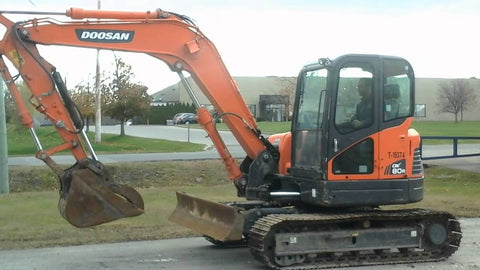 Doosan DX80R Excavator Workshop Service Repair Manual SN: From 50001 - Manual labs