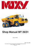 Doosan Moxy MT26, MT31 Articulated Dump Truck Workshop Service Repair Manual - Manual labs