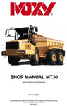 Doosan Moxy MT27, MT30, MT30R, MT30S Articulated Dump Truck Workshop Service Repair Manual - Manual labs