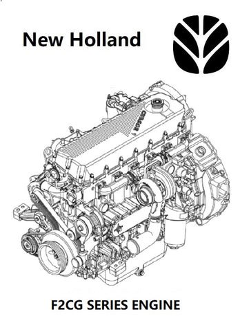 Download PDF For New Holland F2CGE613D V006-Engine PN 5802474802-275KW-Parts Catalog Manual-(8/18-)
