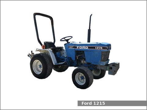 Ford 1215 Tractor - New Holland Operator's Manual 42121510 Download PDF - Manual labs