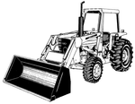 Ford SE4445 445A & 545A Ind Tractor 745 Loaders - New Holland Operator's Manual 42044520 Download PDF - Manual labs