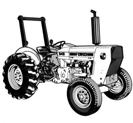 Ford (SE4000) OM Ford 230A, 340A, 445A, 530A, 540A, 545A - New Holland Operator's Manual 42023020 Download PDF - Manual labs