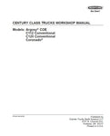 C112, C120, CORONADO - Freightliner CENTURY CLASS Truck Workshop Service Repair Manual PDF Download - Manual labs