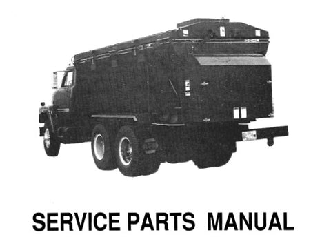 322 - Gehl Truck Mounted Scavenger II Manure Spreader Service Parts Manual 904581 - Manual labs