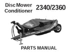 2340 / 2360 - Gehl Disc Mower Conditioner Parts Manual - Manual labs