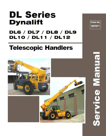 Gehl DL Series DL6,DL7,DL8,DL9,DL10,DL11,DL12 Dynalite Service Manual 907871B - Manual labs