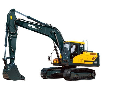 Service Repair Manual - Hyundai HX225S, HX225SL Crawler Excavator PDF Download - Manual labs