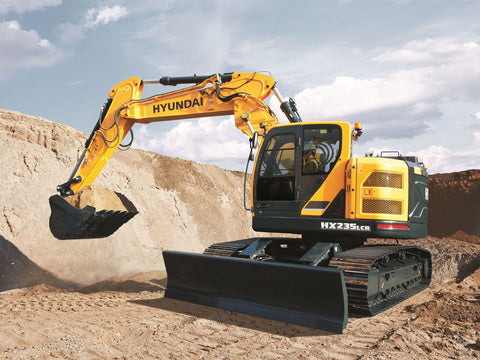 Service Repair Manual - Hyundai HX235LCR Crawler Excavator PDF Download - Manual labs